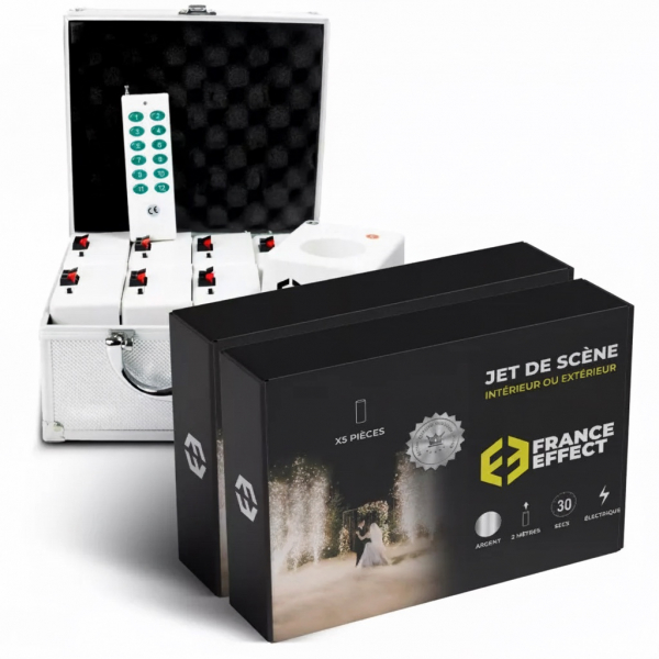 Kit de 8 supports blancs HF avec...