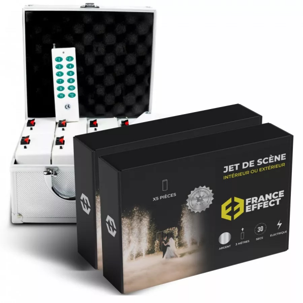 Kit de 8 supports blancs HF avec...