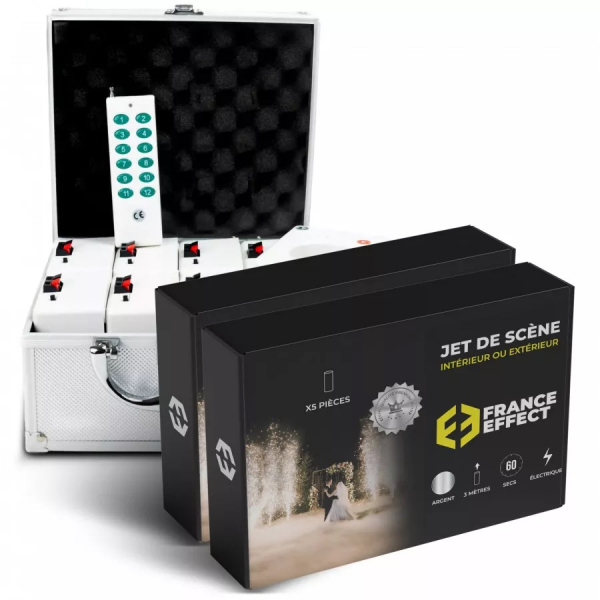 Kit de 8 supports blancs HF avec...