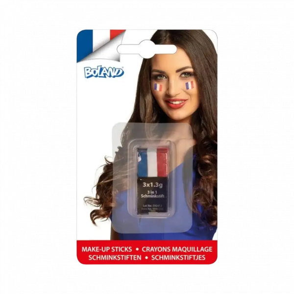 Maquillage Bleu Blanc Rouge –...