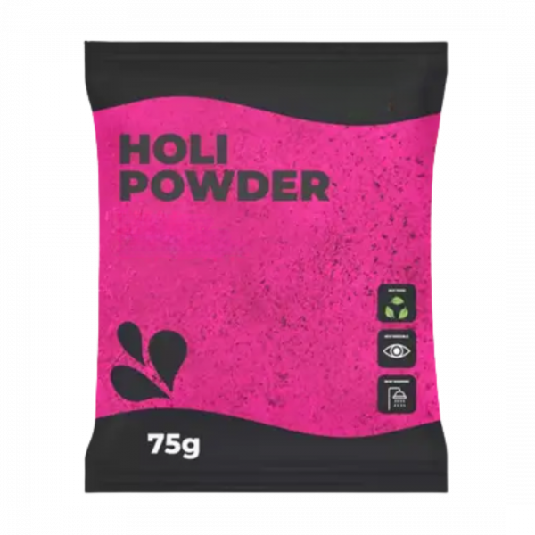 Poudre Holi ROSE - Sachet 75 grammes