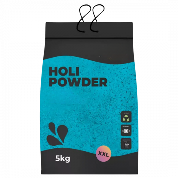 Poudre Holi BLEU - Sac de 5kg