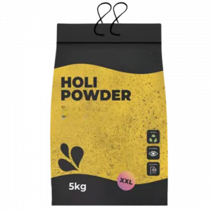 Poudre Holi JAUNE - Sac de 5kg
