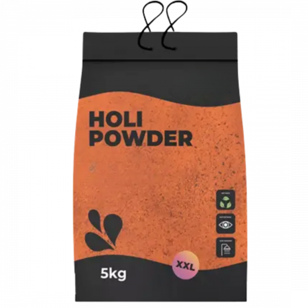 Poudre Holi ORANGE - Sac de 5kg