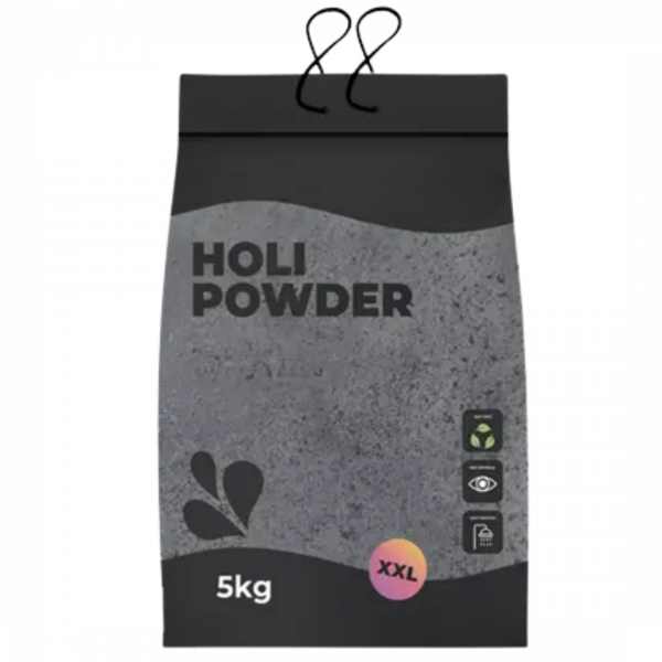 Poudre Holi NOIR - Sac de 5kg