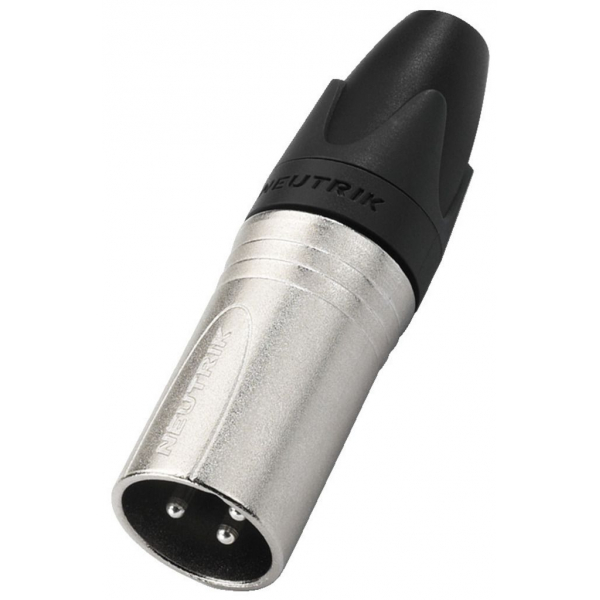 Fiche XLR Mâle, 3 pôles - Marque...
