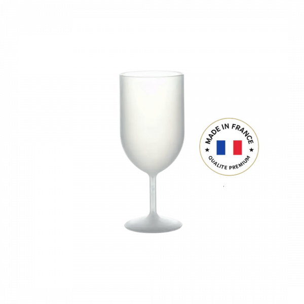 Verre à Vin Réutilisable Givré 12 cl...