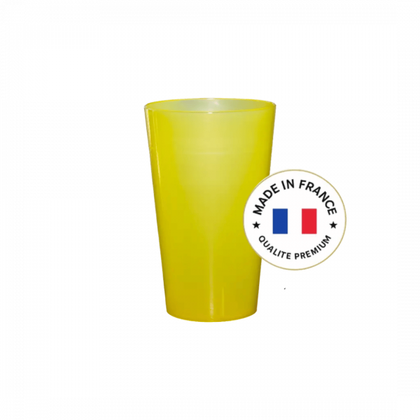 Gobelet Ecocup Jaune 25 cl – 33 cl...