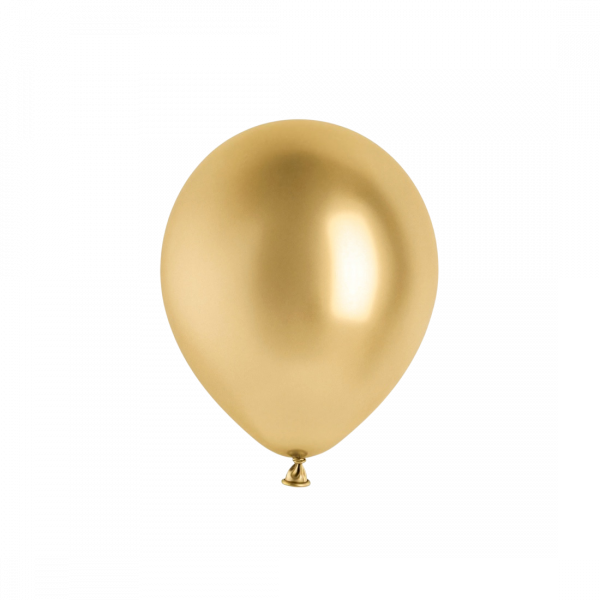 50 Ballons dorés brillants 30 cm Glossy