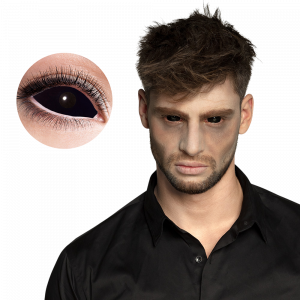 Lentilles Yeux Noirs Mort-Vivant – Lentilles Halloween