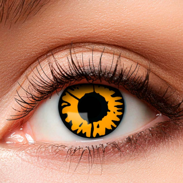Lentilles Jaunes et Noires Twilight – Lentilles Halloween
