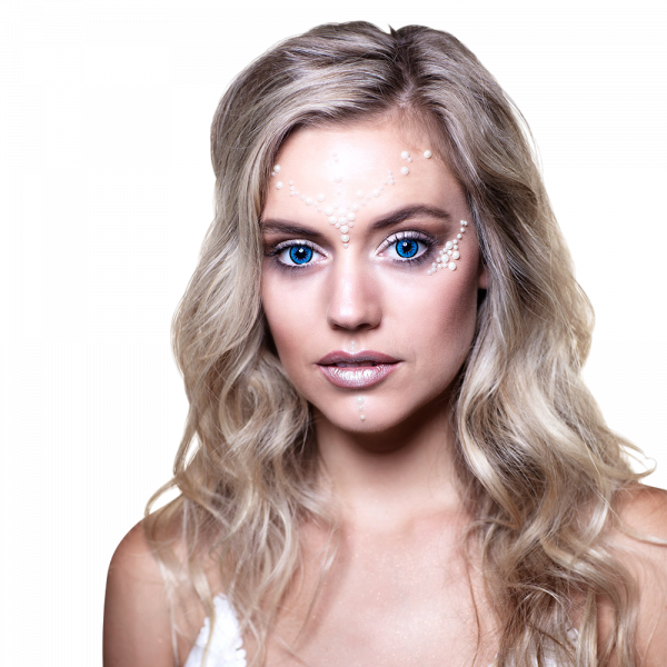 Lentilles Bleu Clair Ange – Lentilles de Contact Fantaisie