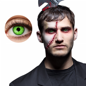 Lentilles Vertes Zombie – Lentilles Halloween