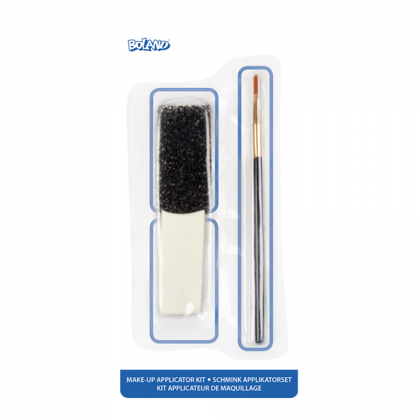 Kit Pinceau et Éponge de Maquillage – Accessoires Halloween
