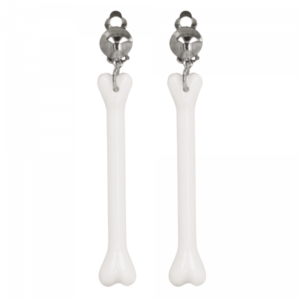 Boucles d’Oreilles Pendantes Os – Femme des Cavernes