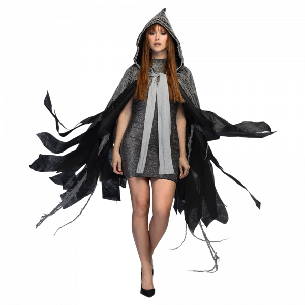 Cape Grise – Déguisement Halloween