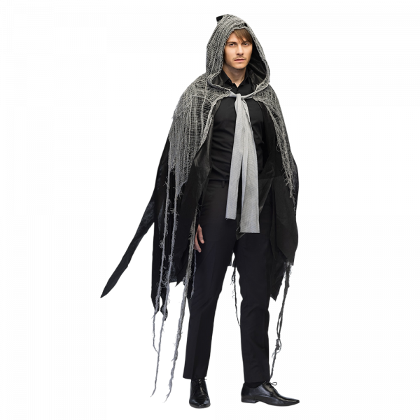 Cape Grise – Déguisement Halloween