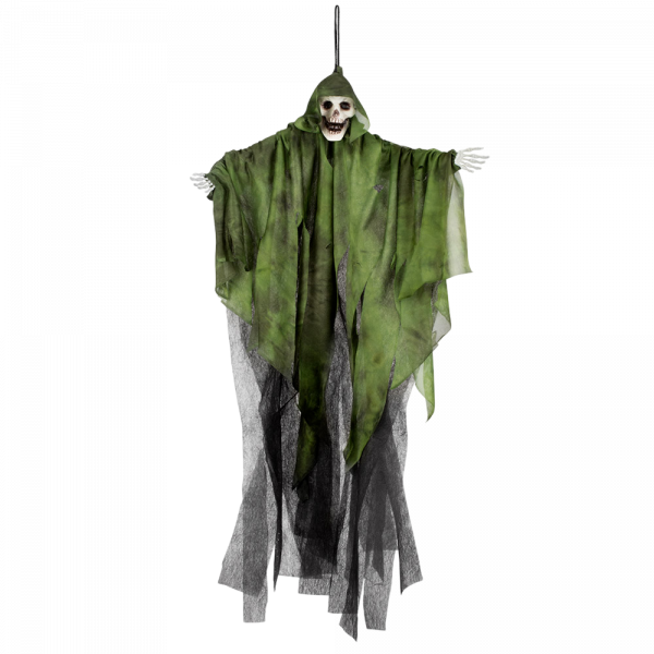 Fantôme Tête de Mort à Suspendre 65 cm – Décoration Halloween