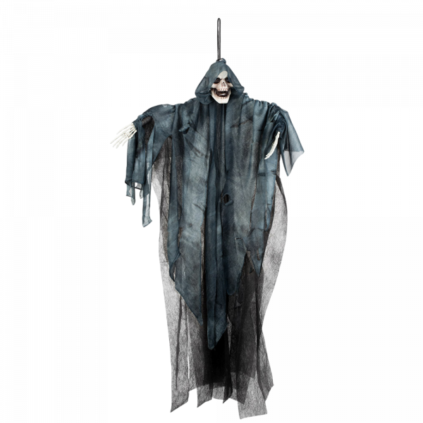 Fantôme Tête de Mort à Suspendre 65 cm – Décoration Halloween