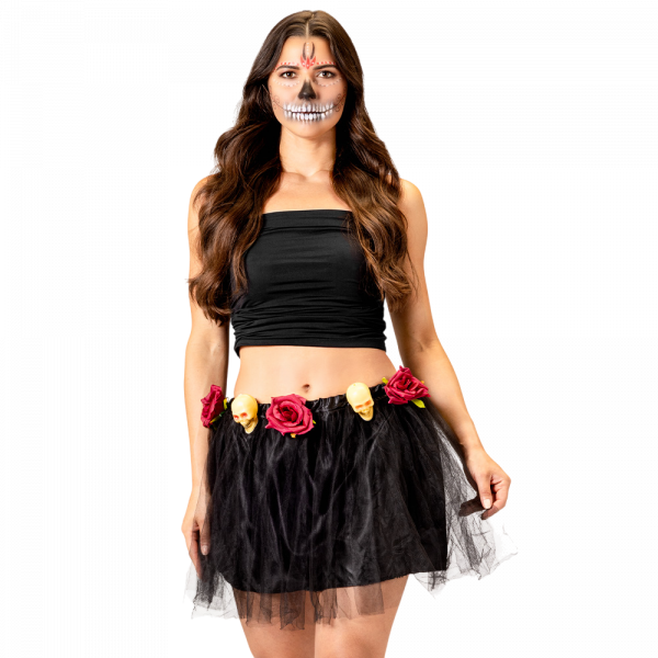 Tutu Noir Tête de Mort Dia de los Muertos – Jour des Morts