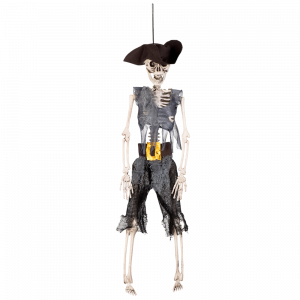 Squelette Pirate à Suspendre 40 cm – Décoration Halloween