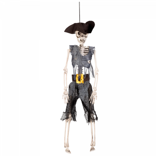Squelette Pirate à Suspendre 40 cm – Décoration Halloween