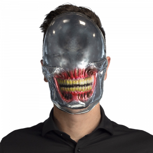 Masque Crâne Alien Miroir – Masque Halloween