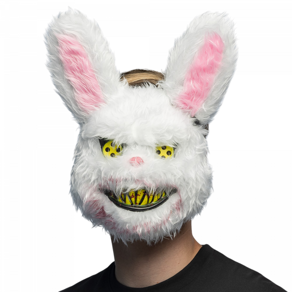 Masque Lapin Tueur en Peluche – Halloween