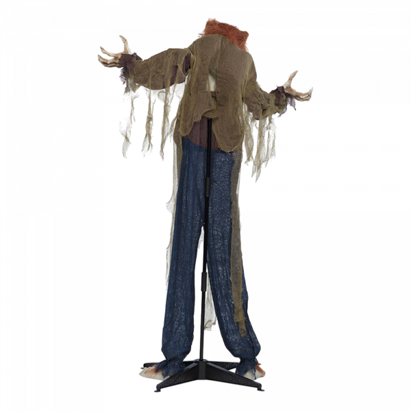 Loup-Garou Animé 160 cm – Décoration Halloween Lumineuse et Sonore