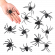 Lot de 12 Araignées 5 x 6 cm – Décoration Halloween