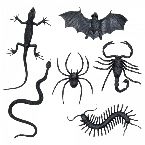 Lot de 6 Créatures Effrayantes – Décoration Halloween