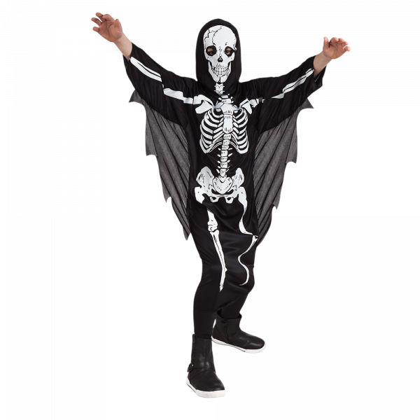 Déguisement Squelette Effrayant Enfant 7-9 Ans – Halloween