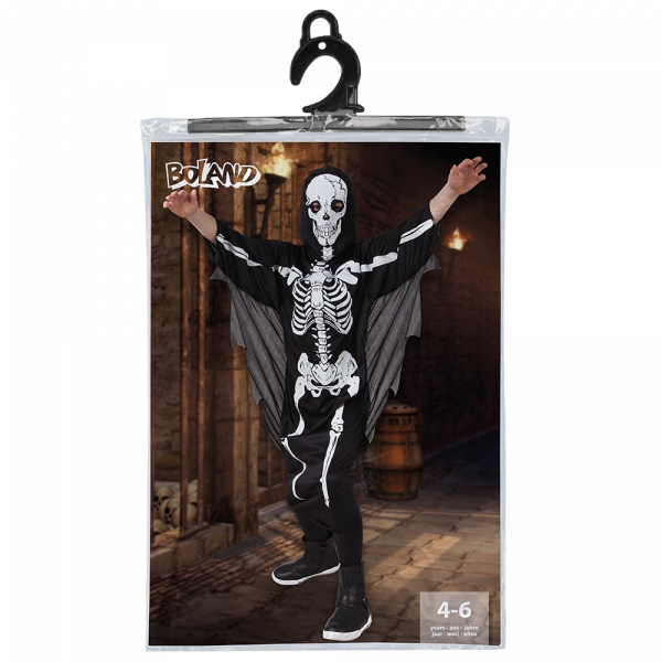 Déguisement Squelette Effrayant Enfant 4-6 Ans – Halloween