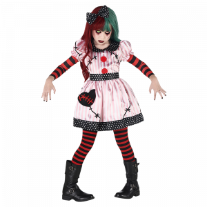 Déguisement Poupée Possédée Fille 5-6 Ans – Halloween