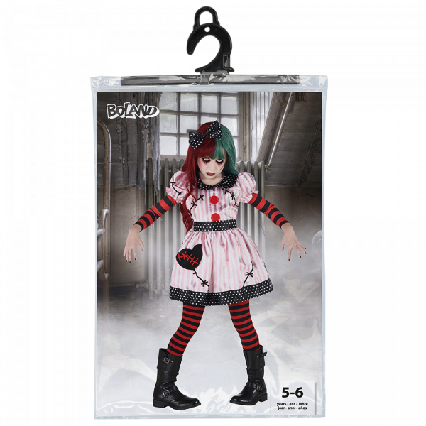 Déguisement Poupée Possédée Fille 5-6 Ans – Halloween