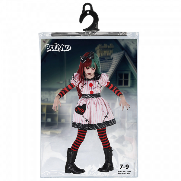 Déguisement Poupée Possédée Fille 7-9 Ans – Halloween