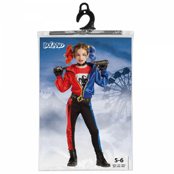 Déguisement Bouffon Maléfique Fille 5-6 Ans – Halloween