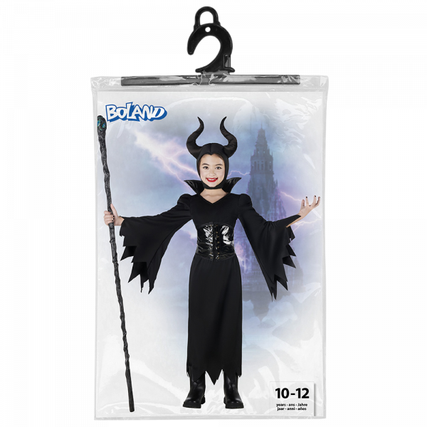 Déguisement Reine Maléfique Fille 10-12 Ans – Halloween