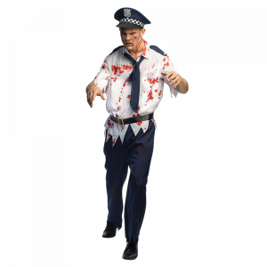 Déguisement Policier Zombie Homme M/L – Halloween
