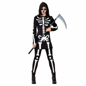 Déguisement Femme Squelette M/L – Halloween