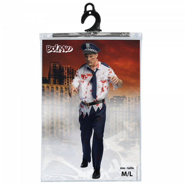 Déguisement Policier Zombie Homme M/L – Halloween