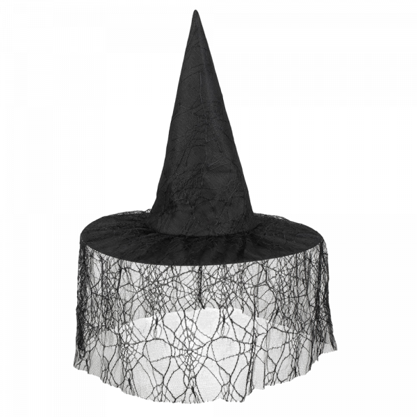 Chapeau de Sorcière Noir – Déguisement Halloween