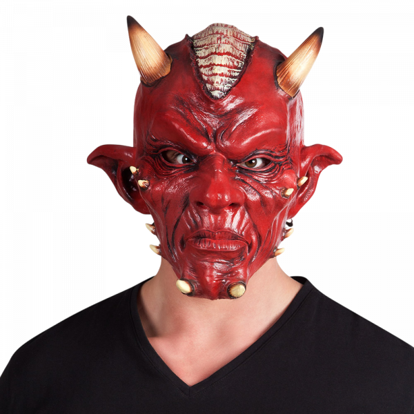 Masque Latex Diable – Masque Halloween