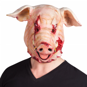 Masque Latex Cochon Sanglant – Masque Horreur Halloween