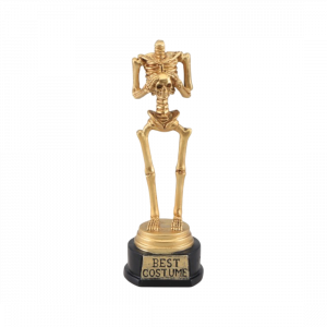 Trophée Squelette 18 cm – Récompense Halloween
