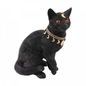 Chat Noir Mystique 28 cm – Décoration Halloween