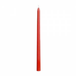 Lot de 2 Bougies Flambeaux Rouges 30 cm – Décoration Halloween