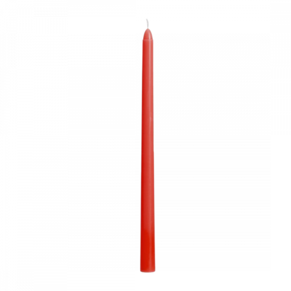 Lot de 2 Bougies Flambeaux Rouges 30 cm – Décoration Halloween