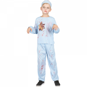 Déguisement Docteur Zombie Ensanglanté Enfant 7-9 Ans – Halloween