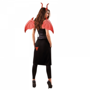 Kit Diable Rouge 2 Pièces – Accessoires Déguisement Halloween